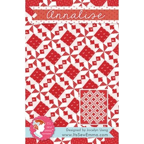 Annalise Quilt Pattern| It's Sew Emma #ISE-219