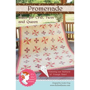 Promenade Quilt Pattern | It's Sew Emma #ISE-163