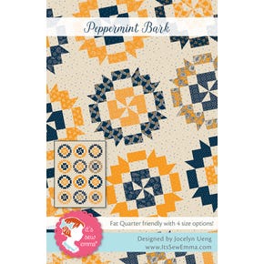 Peppermint Bark Quilt Pattern | It's Sew Emma #ISE-172