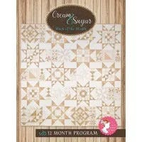 Cream & Sugar Block of the Month by It's Sew Emma - for Quilt Kit and BOM