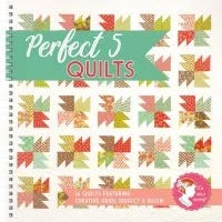 Perfect 5 Quilt Book By It's Sew Emma - Full Quilt List