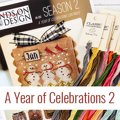 A Year Of Celebrations Stitch Along