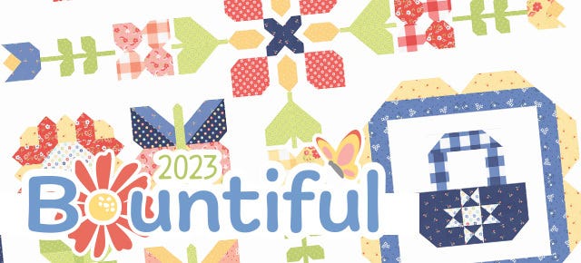 Bountiful Charity Quilt and Stitch Along