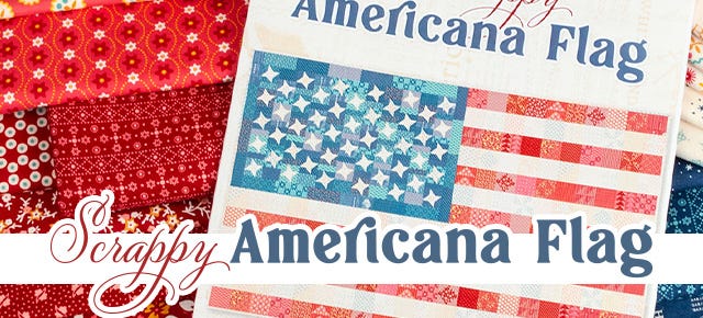 Scrappy Americana Flag Sew Along