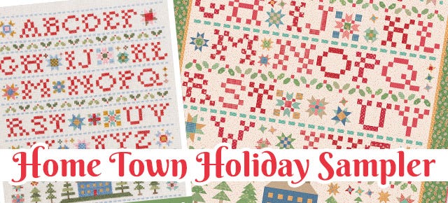 Home Town Holiday Sampler Sew Along