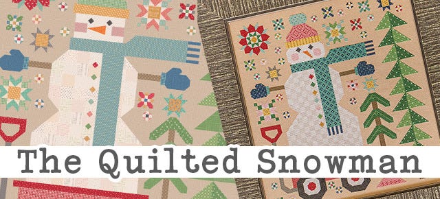 The Quilted Snowman Sew Along