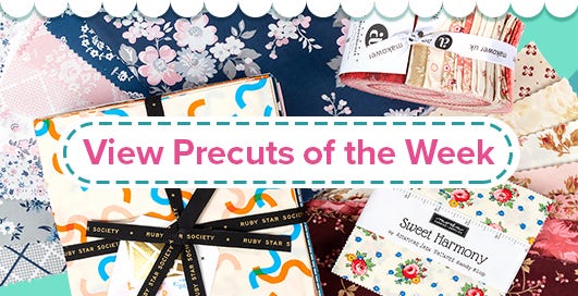 Weekly Precut Quilt Fabric Sale