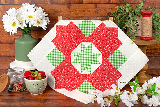 Sew Sampler 2025 Flowering Quilt Kit